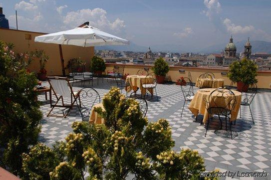 Hotel Ambasciatori ปาแลร์โม ร้านอาหาร รูปภาพ
