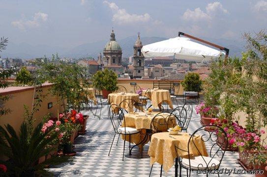 Hotel Ambasciatori ปาแลร์โม ร้านอาหาร รูปภาพ